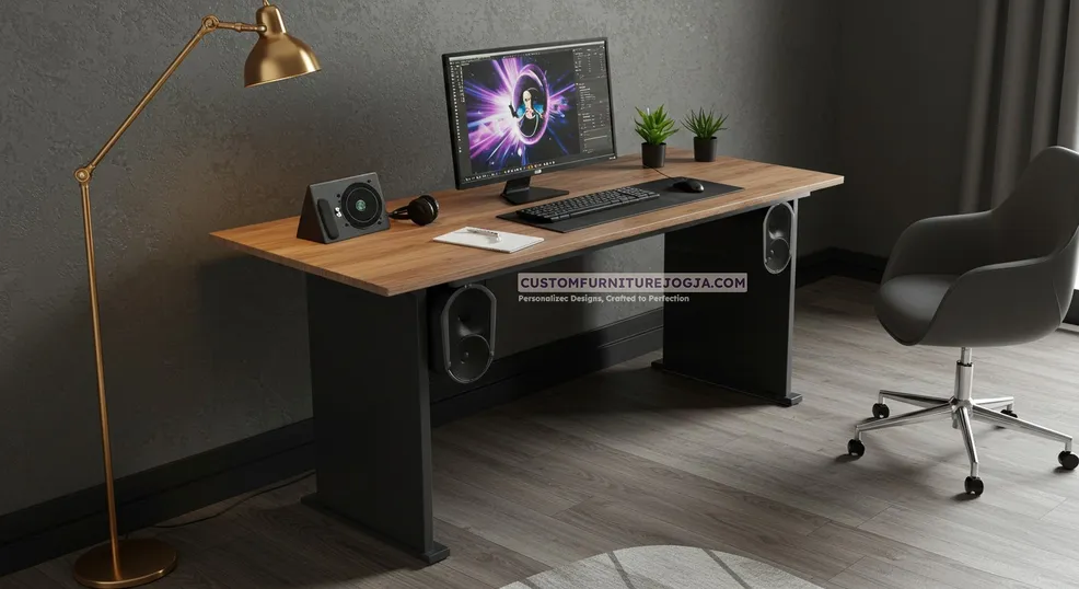 Jasa Pembuatan Meja Gaming Jogja